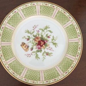 Royal Doulton Seasons of Colour Spring Trellis Salad Plates New